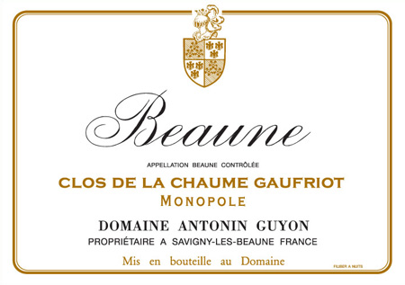 Domaine Antonin Guyon Beaune Clos De La Chaume Gaufriot - Monopole 2022