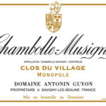 Domaine Antonin Guyon Chambolle Musigny Clos Du Village - Monopole 2022