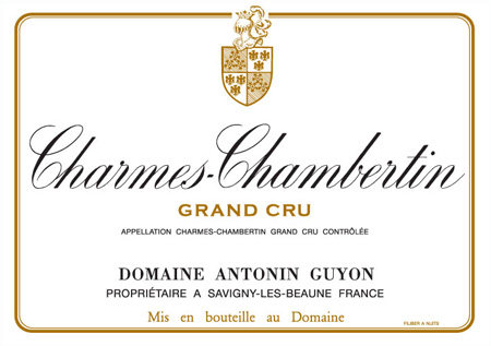 Domaine Antonin Guyon Charmes Chambertin GC 2022