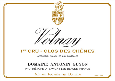 Domaine Antonin Guyon Volnay 1er Cru Clos Des Chenes 2022