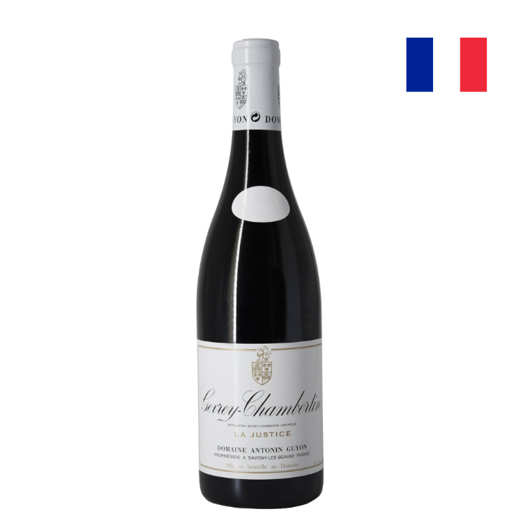 Bottle of Domaine Antonin Guyon Geverey Chambertin La Justice 2022 - Burgundy Red Wine