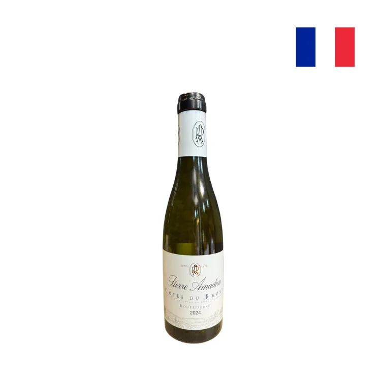 Pierre Amadieu Cotes du Rhone Roulepierre Blanc 2024 375ml