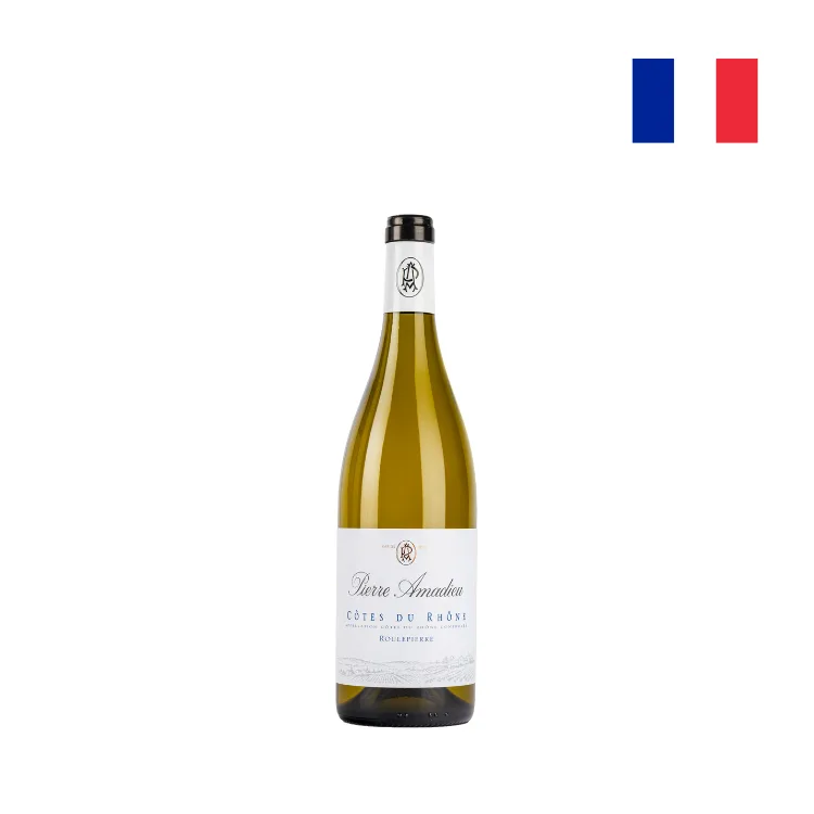 Pierre Amadieu Cotes du Rhone Roulepierre Blanc 2024 375ml