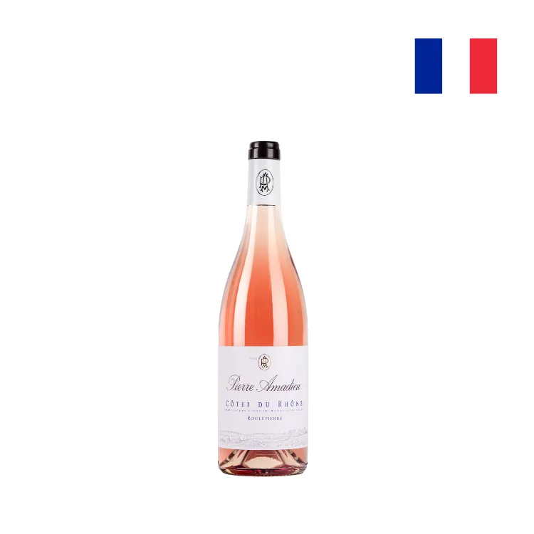 Pierre Amadieu Cotes du Rhone Roulepierre Rose 2024 375ml