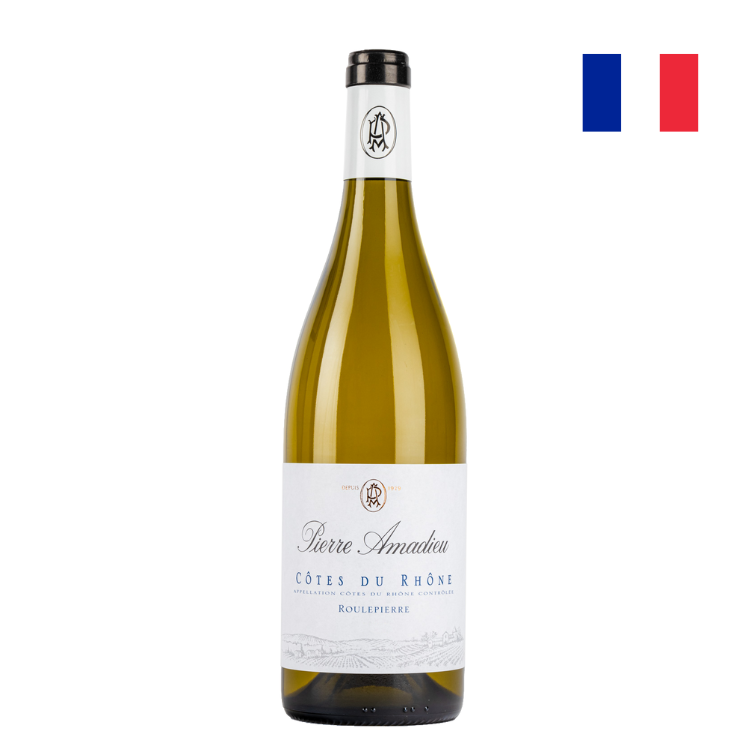 Pierre Amandieu Cotes du Rhone Roulepierre Blanc 2024 375ml