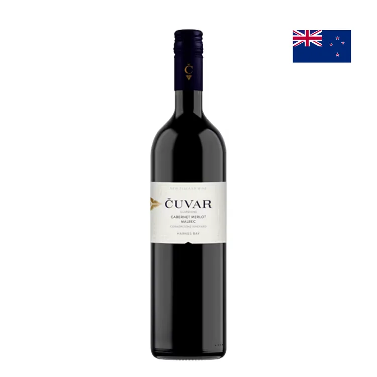 Čuvar Guardians Cabernet Merlot Malbec 2023 – bold red wine blend from New Zealand with dark fruit and spice notes