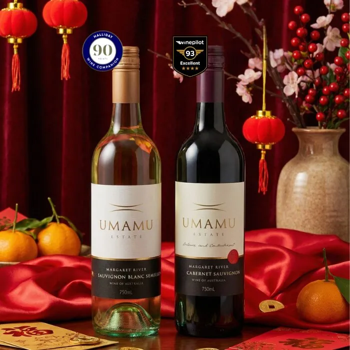 UMAMU Estate Sauvignon Blanc Semillon 2019 & Ann’s Cabernet Sauvignon 2019