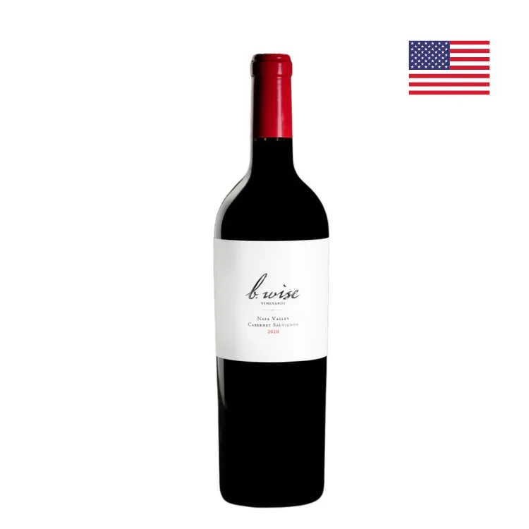 Red wine from napa valley, usa